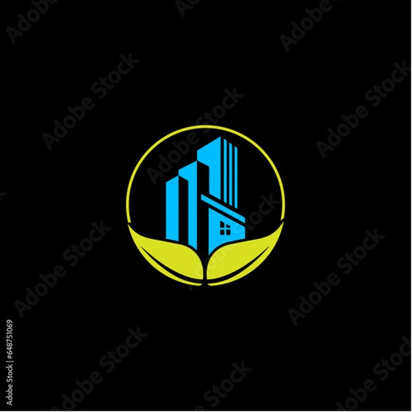 Obraz Leaf building logo