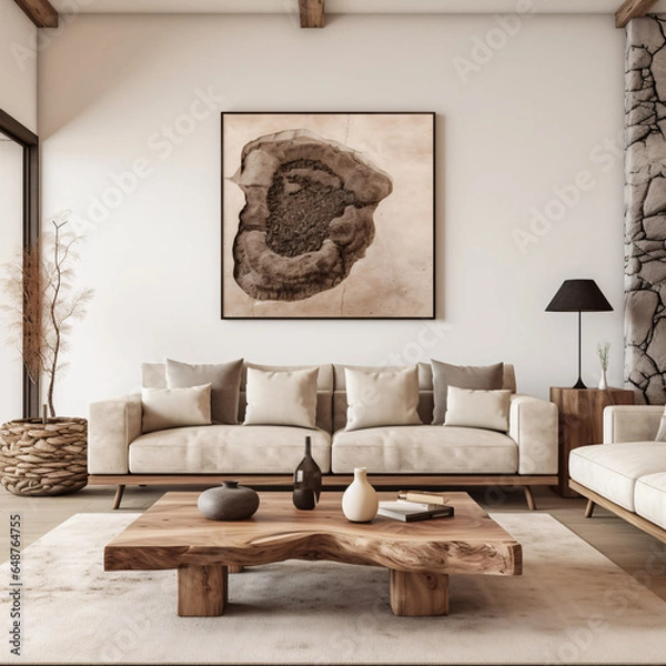 Obraz living room interior