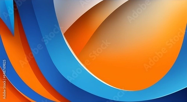 Obraz Abstract Colorfull Gradient Smooth Wave Motion Background