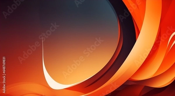 Obraz Abstract Colorfull Gradient Smooth Wave Motion Background