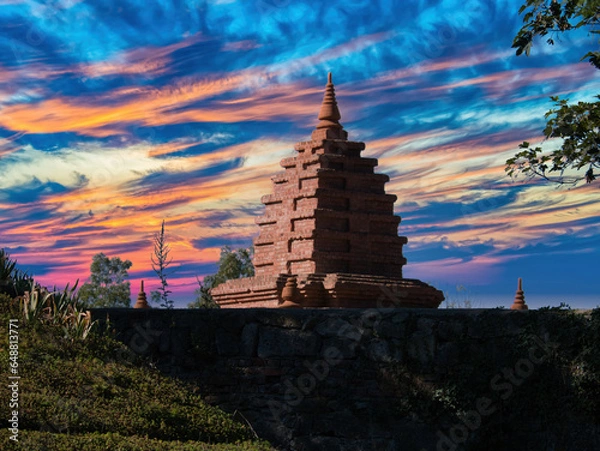 Fototapeta Paysage asiatique