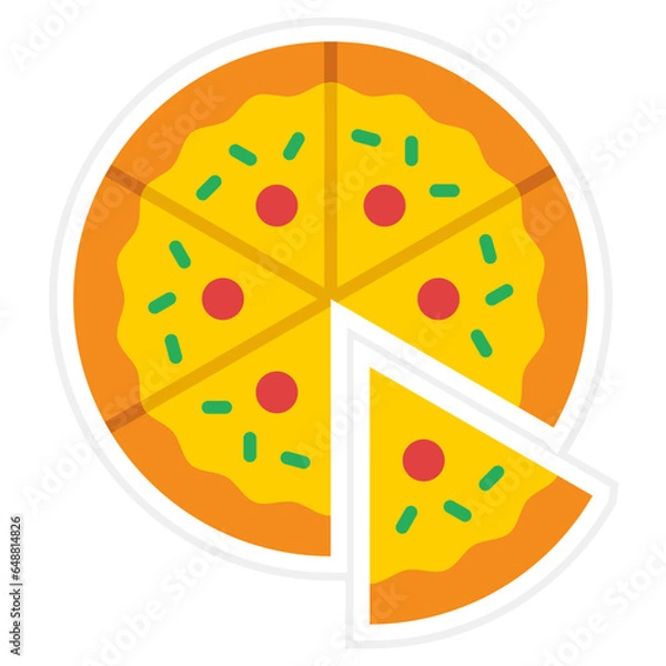 Fototapeta Pizza Icon