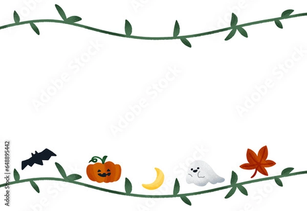 Obraz ハロウィン　ナチュラル　フレーム