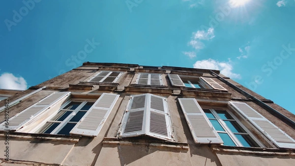 Obraz old building with sky