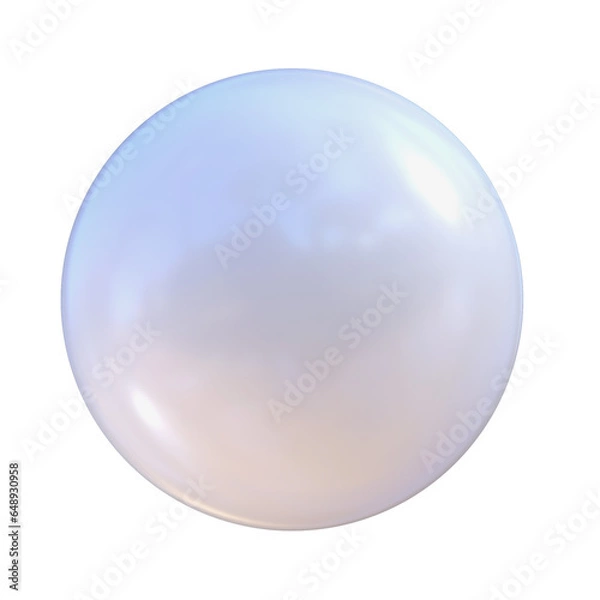 Fototapeta crystal ball isolated