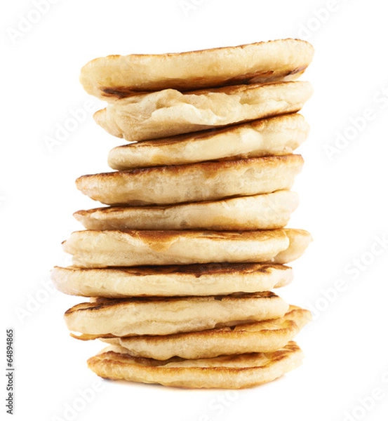 Obraz Stack of pancakes isolated