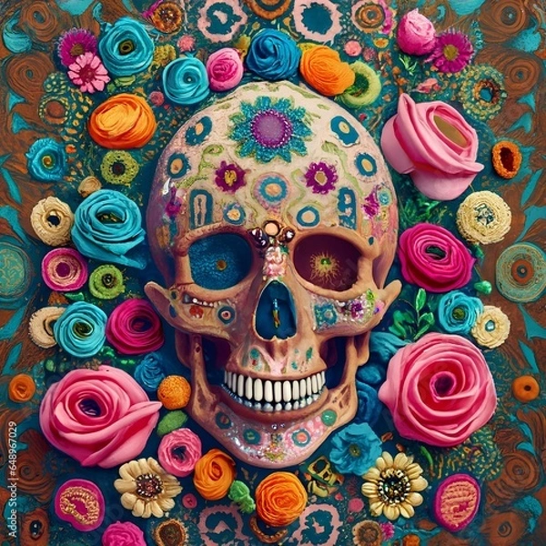 Fototapeta Elegance in the Shadows: Rococo Revived