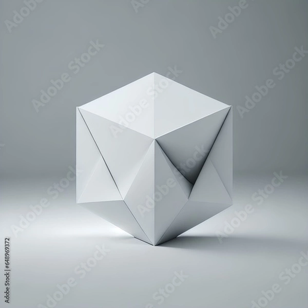 Obraz abstract shape of triangles