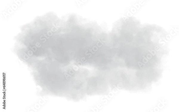Fototapeta smoke on a transparent background