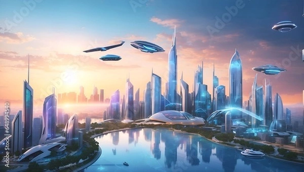 Obraz city landscape