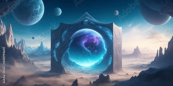 Obraz alien planet earth