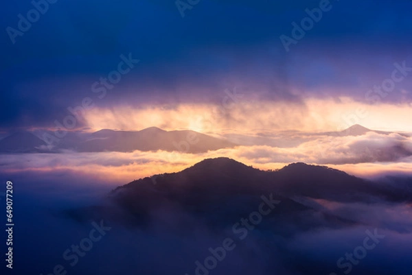 Fototapeta トマム岳から見る雲海