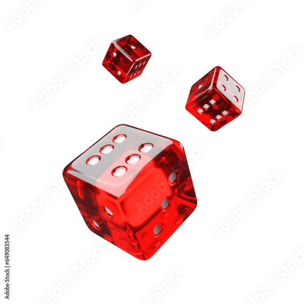 Obraz red dice