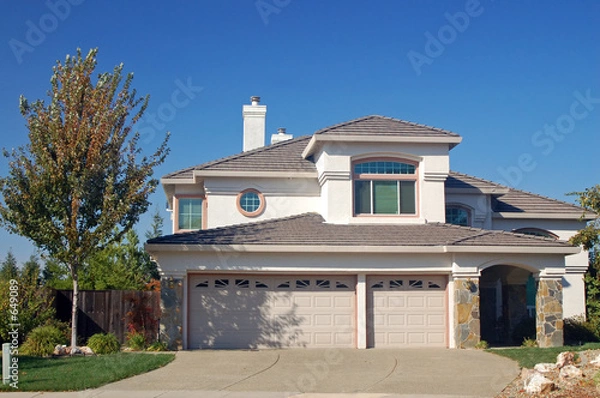 Fototapeta suburban house