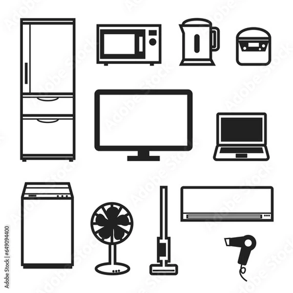 Obraz 一人暮らしの家電セット