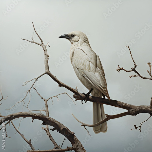 Fototapeta bird on a tree