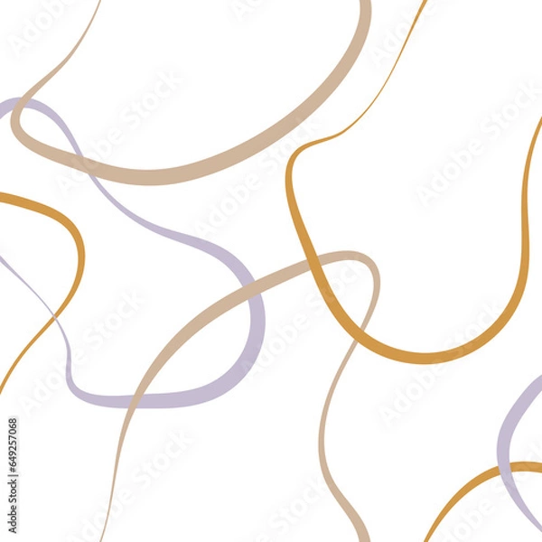 Obraz Retro simple line repeat pattern seamless