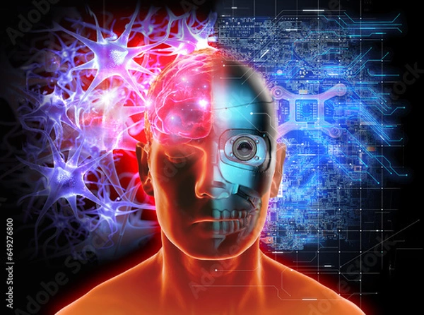 Fototapeta Artificial Intelligence