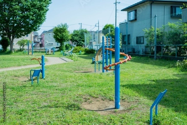 Obraz 田舎の公園