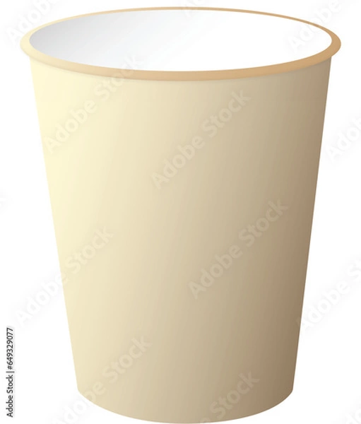 Obraz Papper Cup Blank Vector