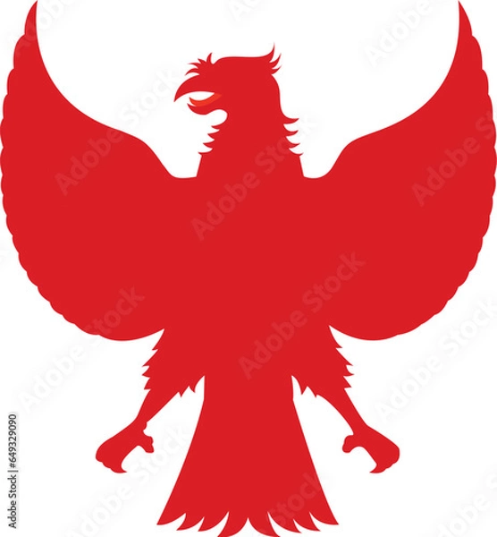 Obraz Garuda Blank Color Vector
