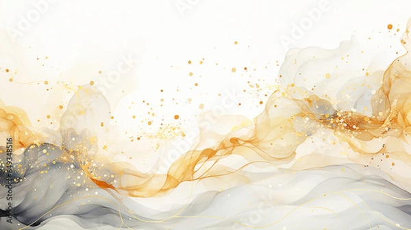 Obraz abstract multicolor abstract flower pattern vector design with blue solid background illustration digital image