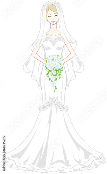 Fototapeta ウエディングドレス