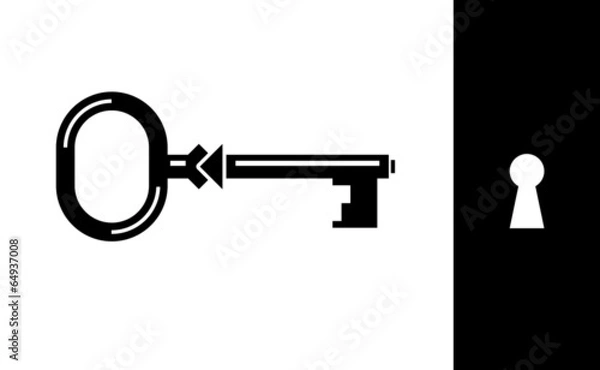 Fototapeta Symbol of a key