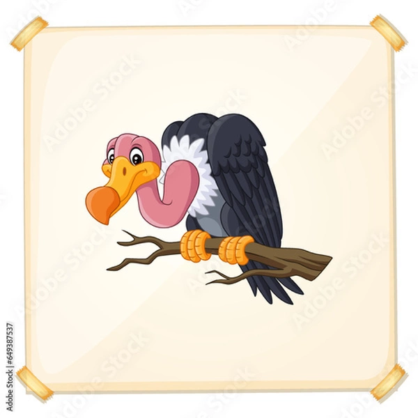 Obraz bird on a branch