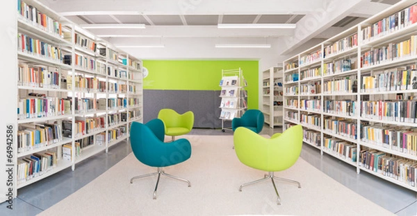 Fototapeta Biblioteca