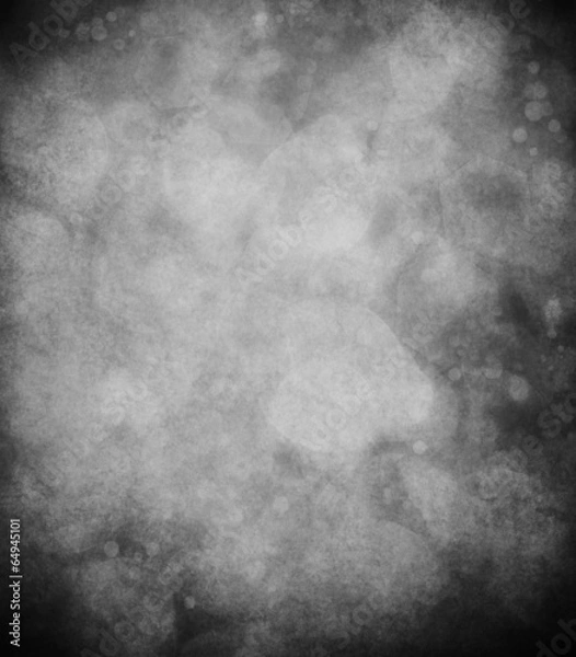 Fototapeta black background or luxury gray background abstract white corner