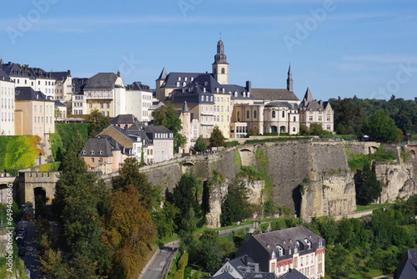 Obraz Vue sur Luxembourg