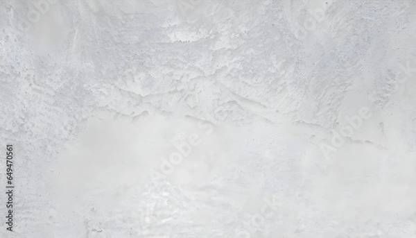 Fototapeta White concrete texture wall background. Pattern floor rough grey cement stone. Construction.