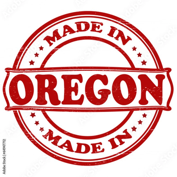 Fototapeta Made in Oregon