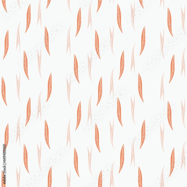 Fototapeta Modern abstract stylized simple graphic design seamless pattern. Genderneutral masculine textured shapes for wallpaper background tile. 