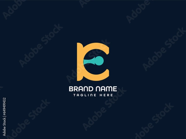 Obraz letter logo design