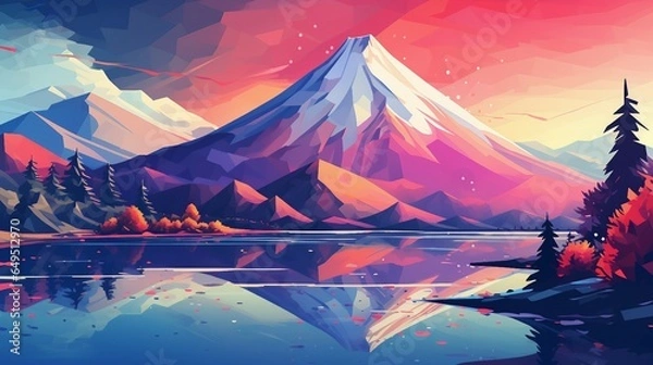 Obraz 富士山(Mt.Fuji)