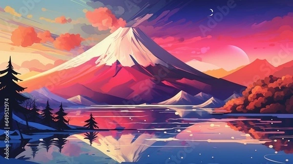 Obraz 富士山(Mt.Fuji)