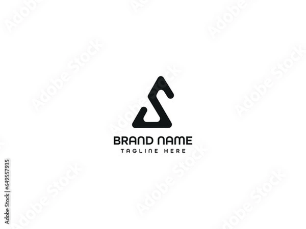 Fototapeta letter logo design