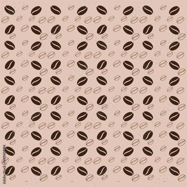 Obraz International Coffee Day Pattern Seamless Background
