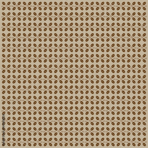 Obraz International Coffee Day Pattern Seamless Background
