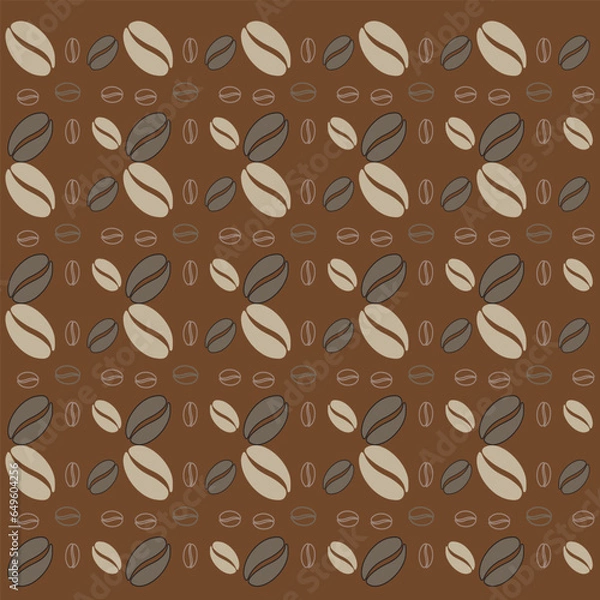 Obraz International Coffee Day Pattern Seamless Background