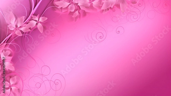 Fototapeta pink background | Generative AI