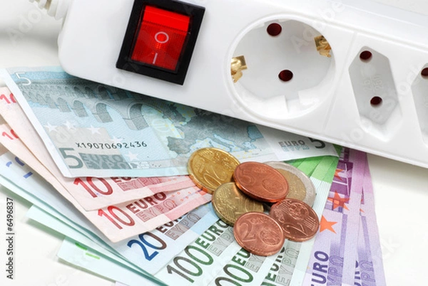 Fototapeta Energiekosten