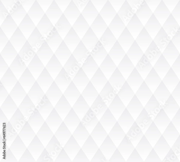 Obraz Vector seamless background, white geometric texture.