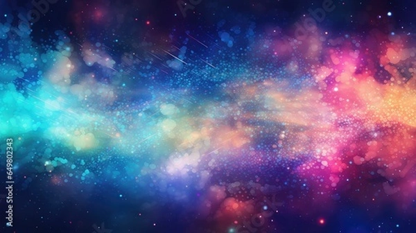 Fototapeta line galactic glimmer composition illustration circuit future, grid futuristic, abstract space line galactic glimmer composition