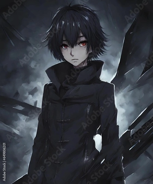Obraz dark anime