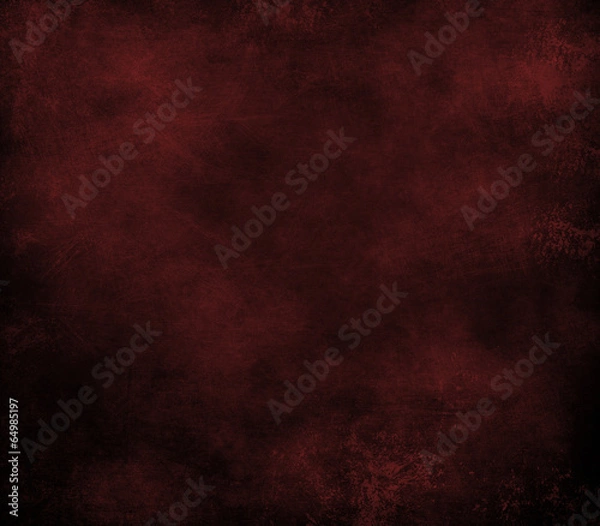 Fototapeta abstract red background or Christmas background with bright cent