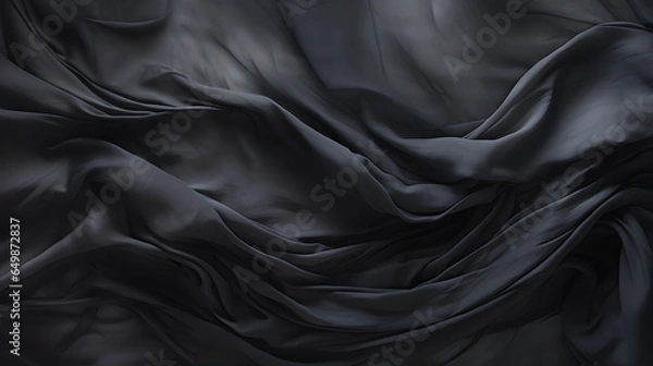 Obraz Black Silk Backdrop