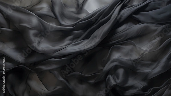 Obraz Black Silk Backdrop